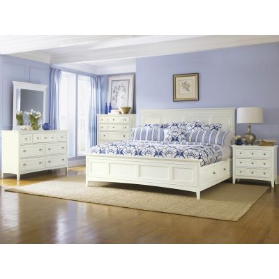Kentwood Creamy White Panel bedroom Set