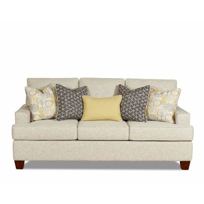 Bayside Three Seater Sofa Couch in Biscotti