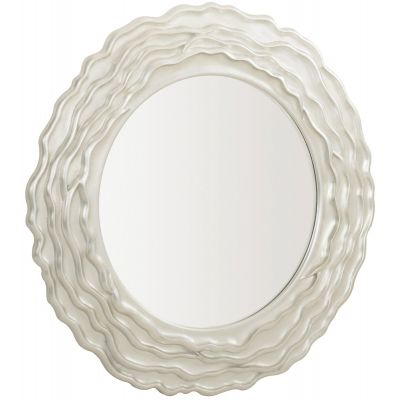 Bernhardt Calista Silken Pearl Round Mirror