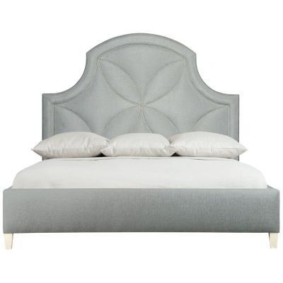 Bernhardt Calista Silken Pearl Upholstered King Bed