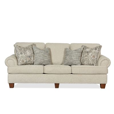 Bowen Three Seater Sofa Couch in Beige