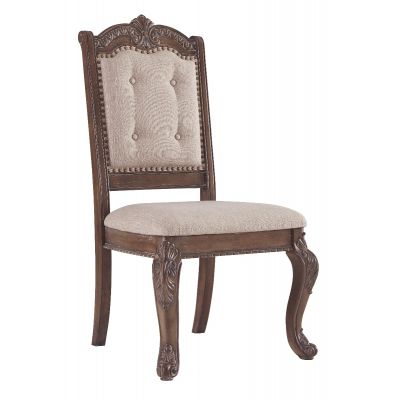 Charmond Upholstered Dining Room Side Chair Set of 2 Wallington