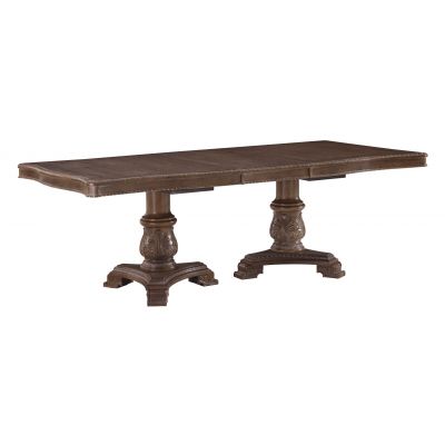 Charmond Rectangular EXT Dining Table with Two 17'' Leaf River Vale
