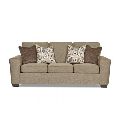 Davie Three Seater Sofa Couch in Cigar