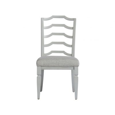 Universal Summer Hill French Gray Ladder Back Side Chair