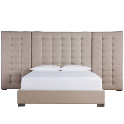 Universal Soliloquy Espresso  Camille King Bed With Panels