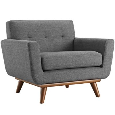 Tufani Upholstered Fabric Armchair