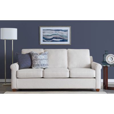 Hartford Three Seater Sofa in Zues Pearl