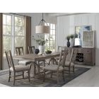 Paxton Place Dovetail Grey Extendable Dining Room Set